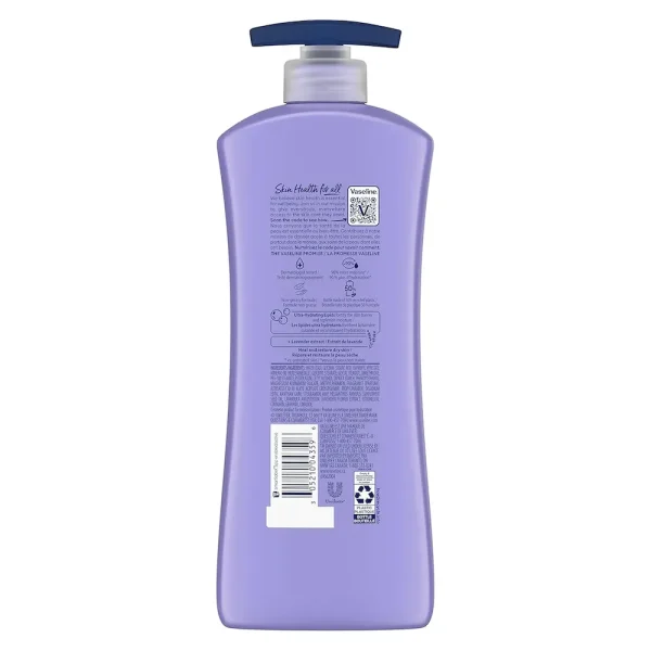 Vaseline Intensive Care Calm Healing Body Lotion 4 Count for Dry Skin Lotion Made with Ultra-Hydrating Lipids and Lavender Extract to Heal and Restore Dry Skin 20.3 Oz - Image 2