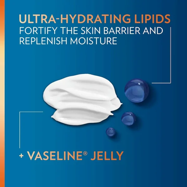 Vaseline Men Fast Absorbing 3-in-1 Face. Hands & Body Lotion for Men. 4 pack For Dry Skin.Absorbs in Just 15 Seconds for Moisturized Skin 20.3 Oz - Image 5