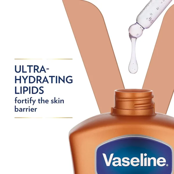 Vaseline Intensive Care Body Lotion Cocoa Radiant for Dry Skin Lotion Made with Ultra-Hydrating Lipids and Pure Cocoa Butter for a Long-Lasting. Radiant Glow 32 Oz - Image 7