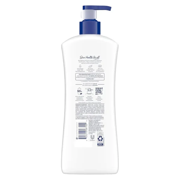 Vaseline Intensive Care Body Lotion Advanced Repair Unscented for Dry Skin Lotion Made with Ultra-Hydrating Lipids and Vaseline Jelly That Repairs Extremely Dry Skin 20.3 oz - Image 2