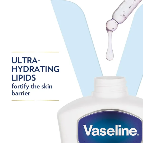 Vaseline Intensive Care Body Lotion Advanced Repair Unscented for Dry Skin Lotion Made with Ultra-Hydrating Lipids and Vaseline Jelly That Repairs Extremely Dry Skin 20.3 oz - Image 4