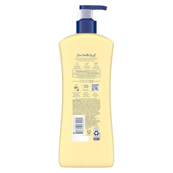 Vaseline Intensive Care Nourishing Moisture Body Lotion for Dry Skin. Made with Ultra-Hydrating Lipids + Pure Oat Extract for Nourished. Healthy-Looking Skin 20.3 oz - Image 2