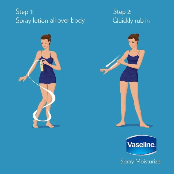Vaseline? Intensive Care? Aloe Soothe Spray. 6.5 Oz - Image 3