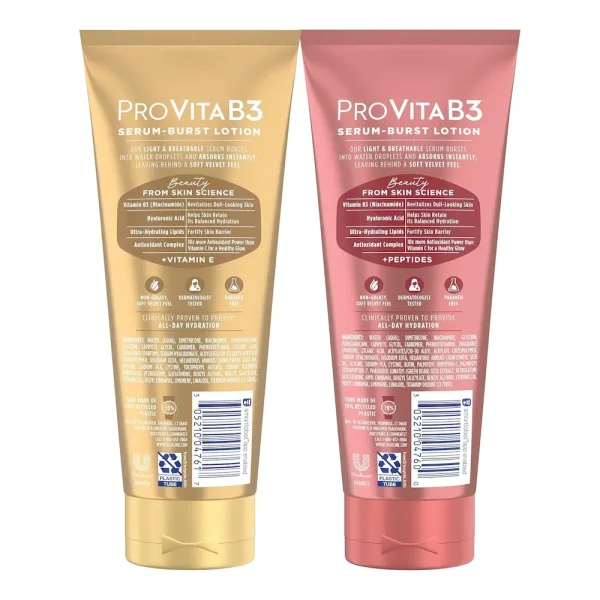Vaseline Pro VitaB3 Skin Care Serum Burst for Healthy. Glowing Skin Luminous Glow & Supple & Soft 10x Antioxidant Power of Vitamin C with Vitamin B3. Hyaluronic Acid 7.5 fl oz 2Pk - Image 2