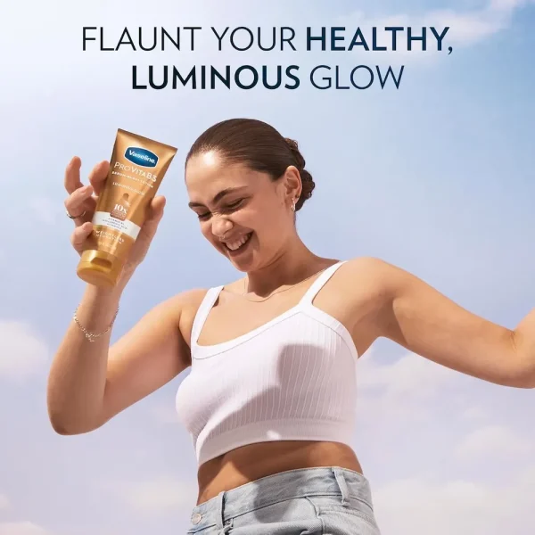Vaseline Pro VitaB3 Skin Care Serum Burst for Healthy. Glowing Skin Luminous Glow & Supple & Soft 10x Antioxidant Power of Vitamin C with Vitamin B3. Hyaluronic Acid 7.5 fl oz 2Pk - Image 7