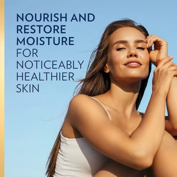 Vaseline Intensive Care Body Lotion Nourishing Moisture 4 Count for Dry Skin. with Ultra-Hydrating Lipids + Pure Oat Extract 20.3 oz - Image 7