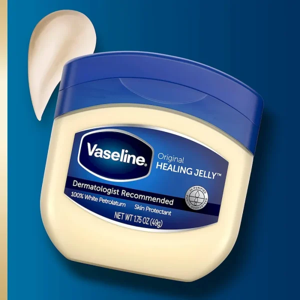 Vaseline Healing Jelly Original 144 count For Dry Cracked Skin and Eczema Relief 100% Pure Petroleum Jelly 1.75 oz - Image 3